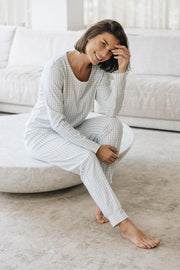 CASUAL COZY SAGE PLAID