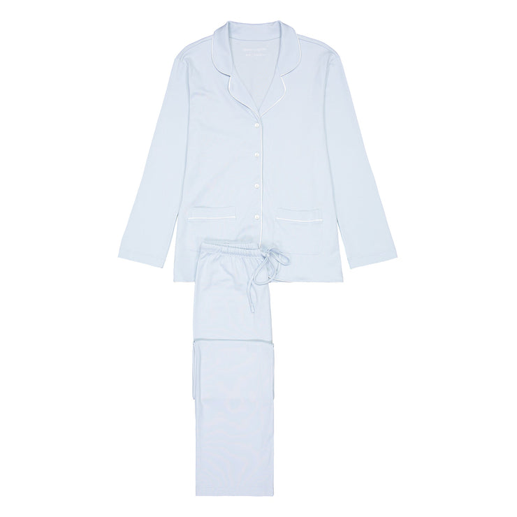 BED JACKET BLUE
