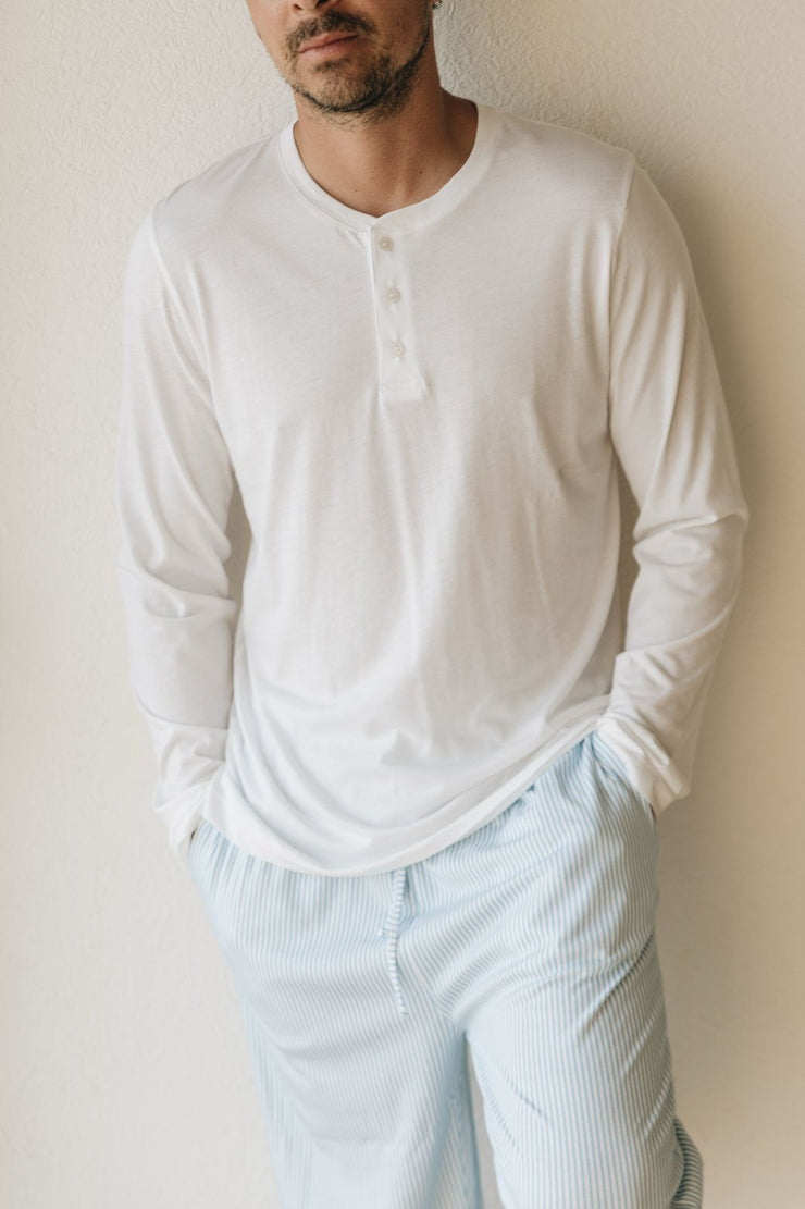 MEN LONG SLEEVE WHITE ULTRA-LIGHT
