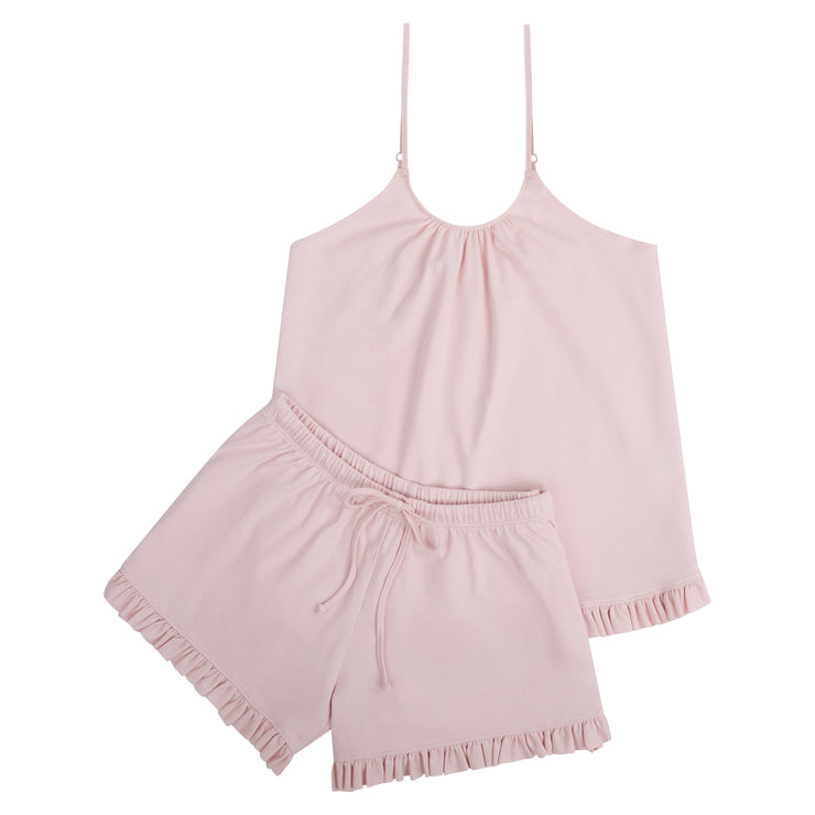 TANK RUFFLE PINK