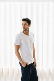 MEN PANTS NAVY