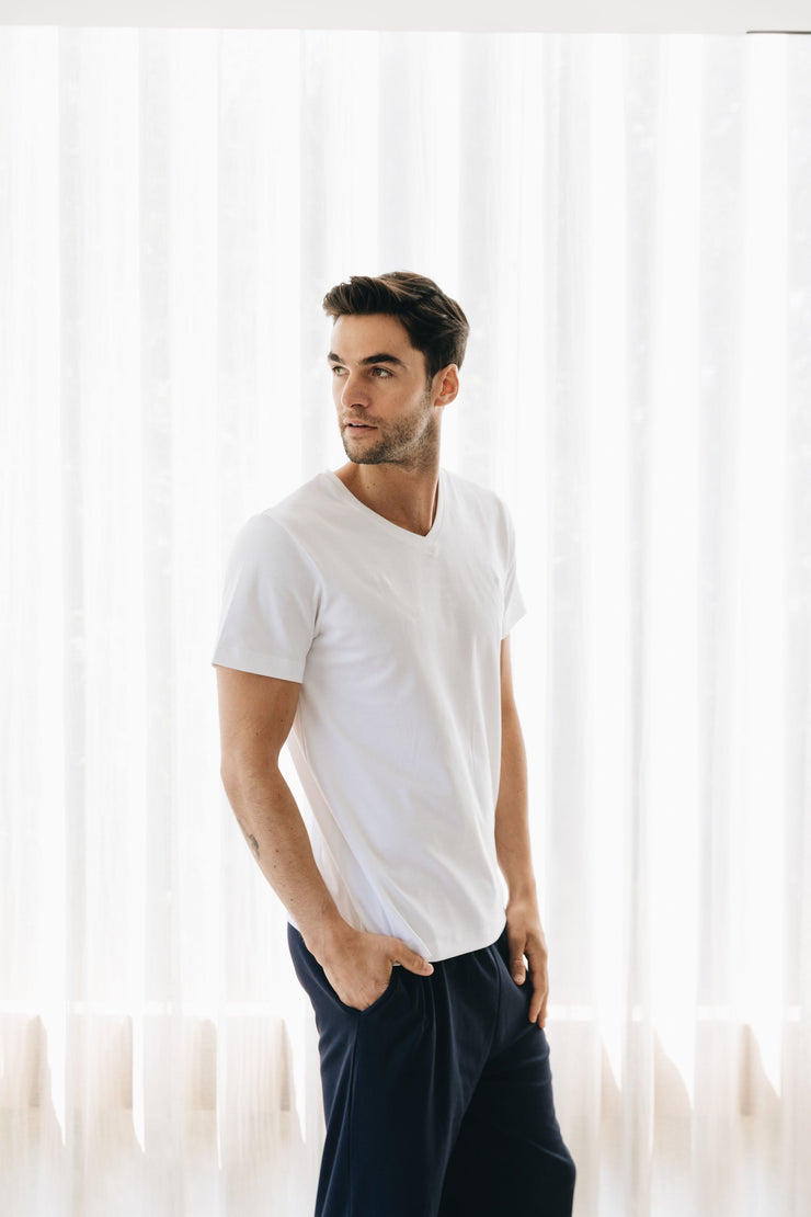 MEN PANTS NAVY
