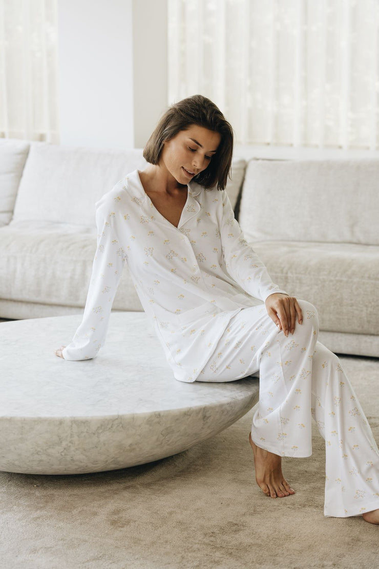 BED JACKET HONEY BLOSSOM