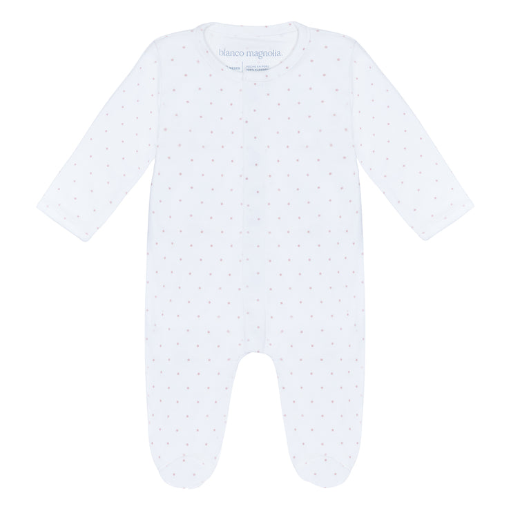 BABY SLEEPER PINK DOTS