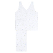 MIDI V NECK BLOSSOM