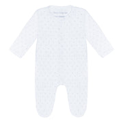 BABY SLEEPER GREY DOTS