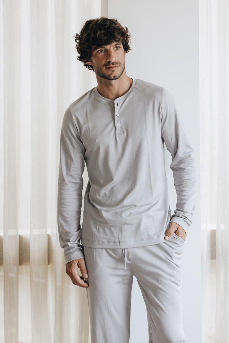 MEN LONG SLEEVE GREY