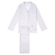 BED JACKET BERRY PLAID
