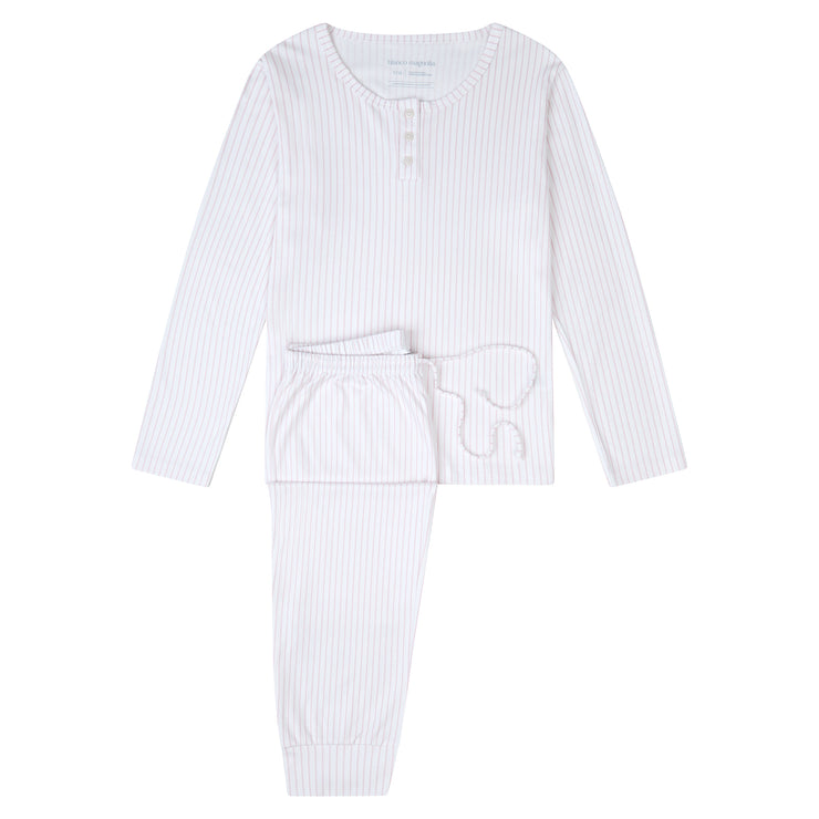 CASUAL COZY PINK STRIPES