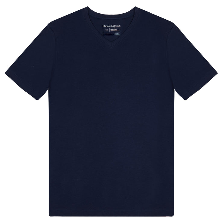 MEN V SHIRT NAVY ULTRA-LIGHT